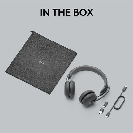 Logitech Zone Wireless 2 Auriculares Inalámbricos Bluetooth ANC 22h Batería