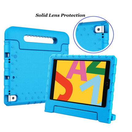 TechProtectus Funda Antigolpes para iPad 10.2 Azul con Asa y Soporte