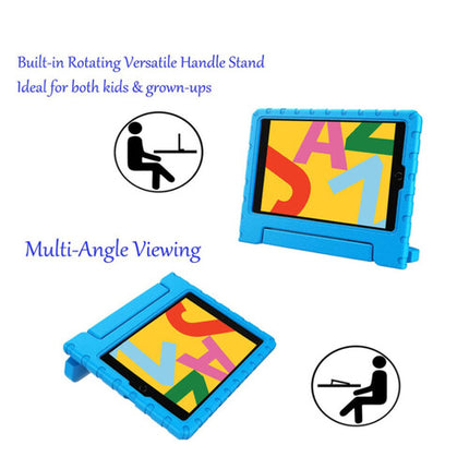 TechProtectus Funda Antigolpes para iPad 10.2 Azul con Asa y Soporte