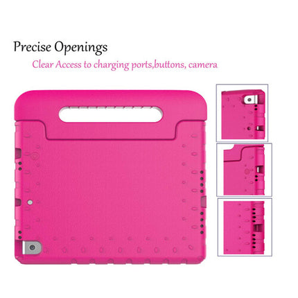TechProtectus Funda Infantil Antigolpes para iPad 10.2" Rosa con Asa y Soporte