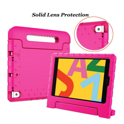 TechProtectus Funda Infantil Antigolpes para iPad 10.2" Rosa con Asa y Soporte