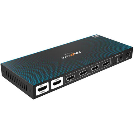 BZBGEAR 4x2 8K60 HDMI 2.1 Matriz Switcher 40 Gb/s Audio óptico