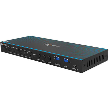 BZBGEAR 4x2 8K60 HDMI 2.1 Matriz Switcher 40 Gb/s Audio óptico