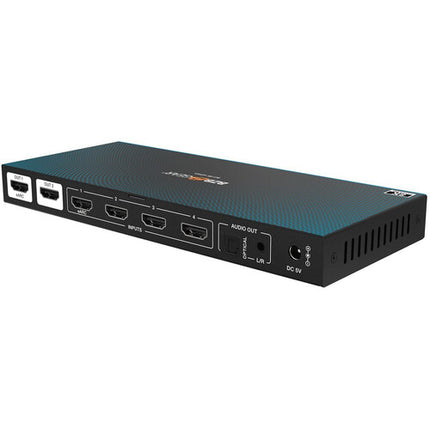 BZBGEAR 4x2 8K60 HDMI 2.1 Matriz Switcher 40 Gb/s Audio óptico