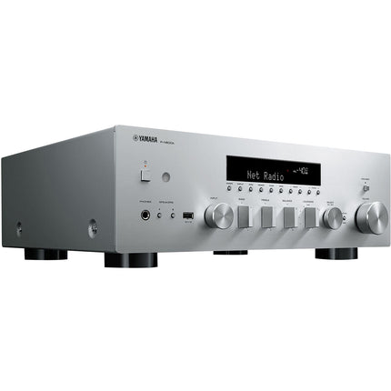 Yamaha R-N600A Receptor de Audio y Video 2.1 Canal 80W WiFi Bluetooth Plata