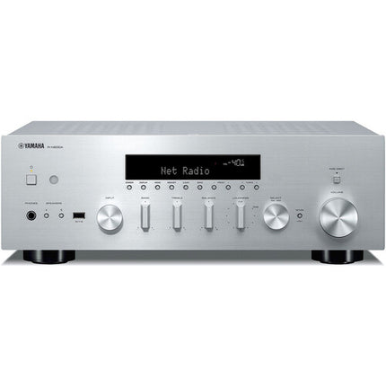 Yamaha R-N600A Receptor de Audio y Video 2.1 Canal 80W WiFi Bluetooth Plata