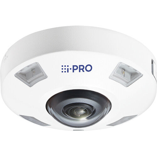i-PRO WV-S4576LA Cámara Domo Exterior 12MP 2992x2992 30fps Visión Nocturna 45'