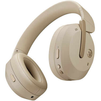 Yamaha YH-E700B Auriculares Bluetooth Over-Ear Cancelación Activa Ruido 32H Batería Beige