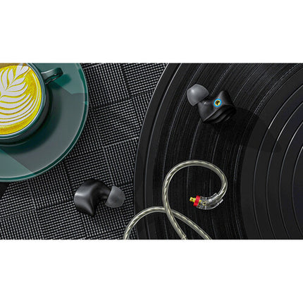 FiiO FH3 Auriculares In-Ear Híbridos Negro Drivers Armados Dobles