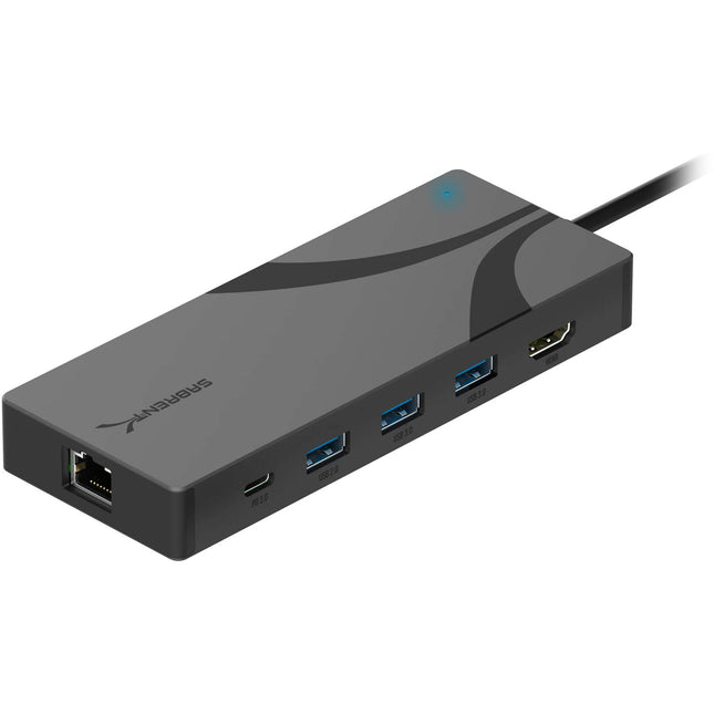 Sabrent USB-C Hub con 6 Puertos y Ranura M.2 SSD 4K 60Hz y 90W PD