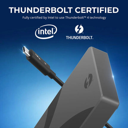 Sabrent Thunderbolt 4 USB-C Hub 40 Gb s 60W Power Delivery 3.0