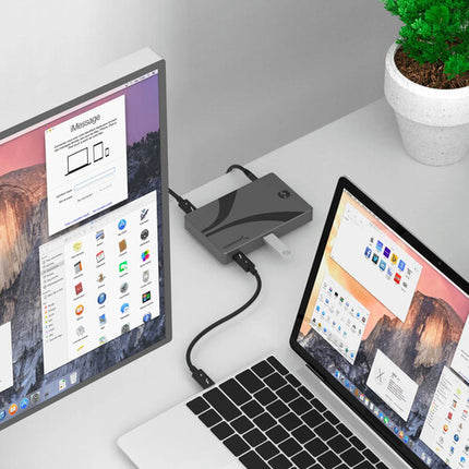 Sabrent Thunderbolt 4 USB-C Hub 40 Gb s 60W Power Delivery 3.0