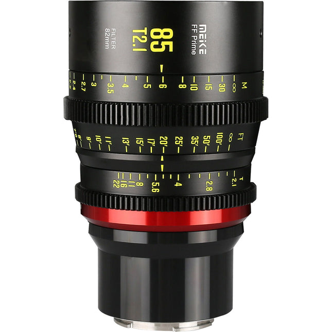 Meike 85mm T2.1 Objetivo Cine FF L Mount Distancia Mínima 33.5"