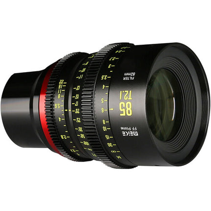 Meike 85mm T2.1 Objetivo Cine FF L Mount Distancia Mínima 33.5"