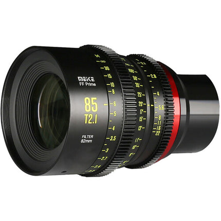 Meike 85mm T2.1 Objetivo Cine FF L Mount Distancia Mínima 33.5"