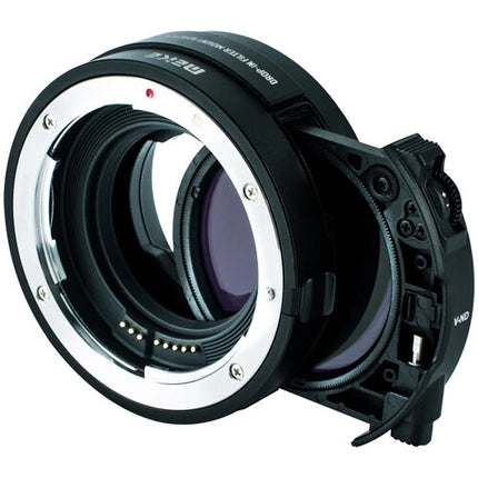 Meike Adaptador de Filtro Drop-In para Lentes EF EF-S a Nikon Z Montura con Filtros ND Variable y UV