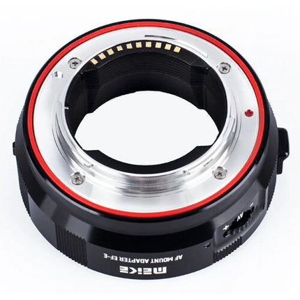 Meike Adaptador de Montura para Objetivos Canon EF EF-S a Sony E con Autofocus