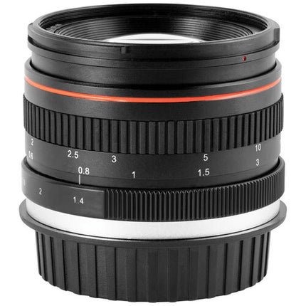 Westcott 50mm f/1.4 Objetivo EF con estuche y geles de color