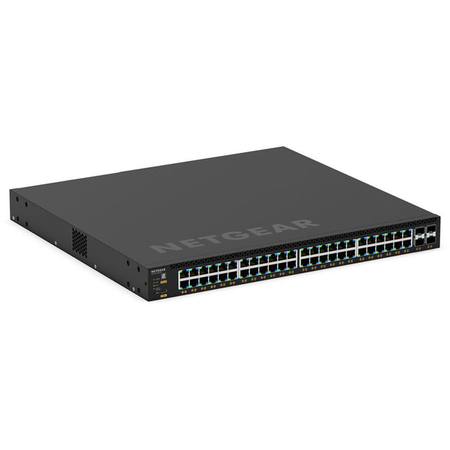 Netgear M4350-48G4XF Switch AV Gestionado 48 Puertos Gigabit PoE+ 4 Puertos 10G SFP+ 236W