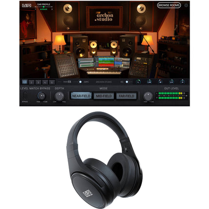 Steven Slate Audio VSX Auriculares Cerrados Over-Ear 20Hz-20kHz Cable Desmontable Platinum Edition
