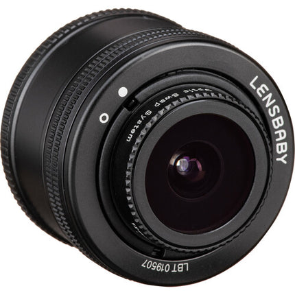 Lensbaby Fixed Body con Óptica Ojo de Pez 12mm para Nikon F manual