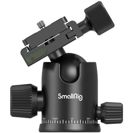 SmallRig CT-10 trípode de aluminio para viaje con cabeza de bola altura 16.9-70.9" capacidad 33 lb y soporte para smartphone