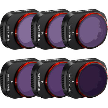 Freewell Bright Day Filter Kit for DJI Mini 4 Pro (6-Pack) Drone Filtros ND PL