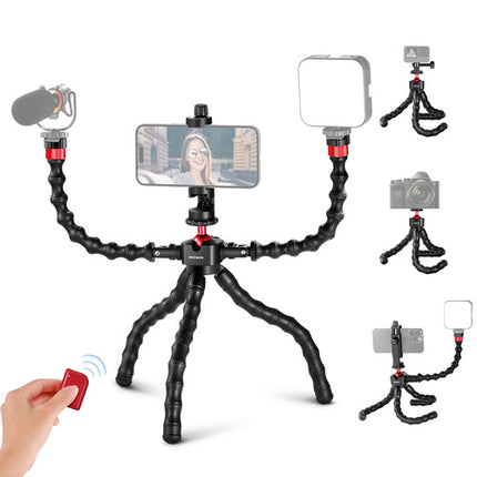 Neewer T91 Trípode Flexible con Dos Brazos Mágicos 11.4 Pulgadas 4.4 Libras