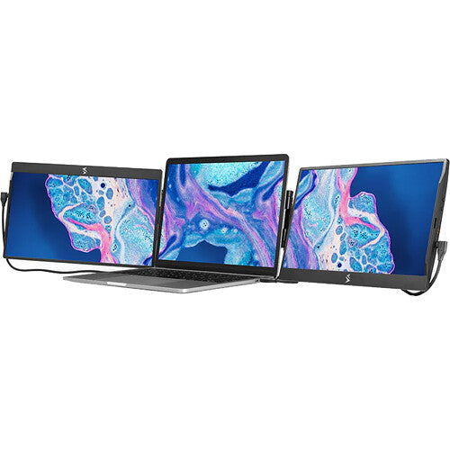SideTrak Swivel FHD Triple monitor portátil adjuntable 12.5" Full HD 1920x1080 USB-C Mini-HDMI