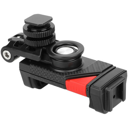 CAMVATE Soporte para Smartphone compatible 2.2 a 3.3 pulgadas con montura zapata caliente y giro 180°