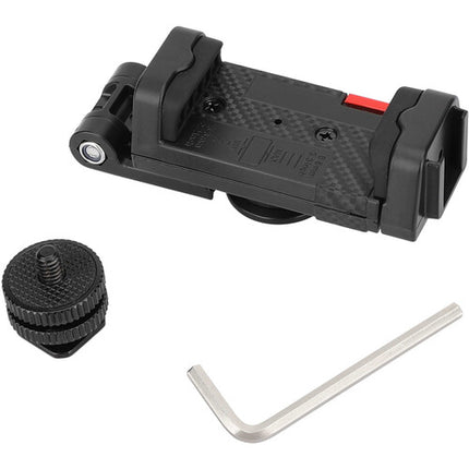 CAMVATE Soporte para Smartphone compatible 2.2 a 3.3 pulgadas con montura zapata caliente y giro 180°