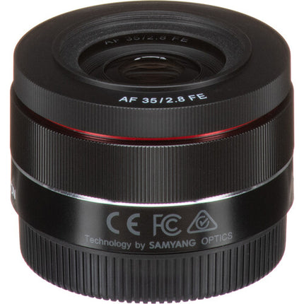 Rokinon AF 35mm f/2.8 FE objetivo para Sony E formato full-frame aut focus