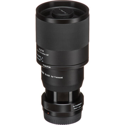 Tokina SZX 400mm f/8 Teleobjetivo Reflex MF con Extensor 2x para FUJIFILM X