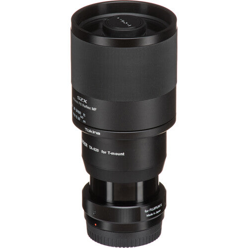 Tokina SZX 400mm f/8 Teleobjetivo Reflex MF con Extensor 2x para FUJIFILM X