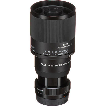 Tokina SZX 400mm f/8 Teleobjetivo Reflex MF con Extensor 2x para FUJIFILM X