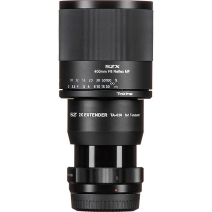 Tokina SZX 400mm f/8 Teleobjetivo Reflex MF con Extensor 2x para FUJIFILM X