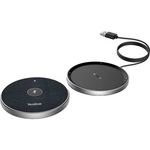 Yealink VCM36-W Micrófono Inalámbrico para Videoconferencias con Alcance 20 pies y Batería 24 horas