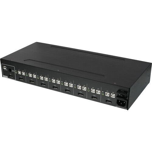 IOGEAR DisplayPort KVM Seguro 8 Puertos Resolución 3840x2160 30Hz