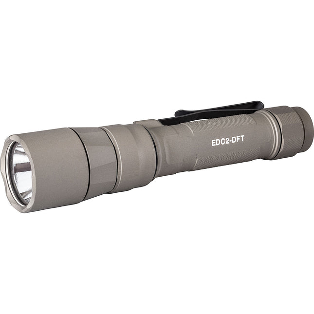 SureFire EDC2-DFT TURBO Linterna Recargable Dual Fuel 700 Lúmenes 18650