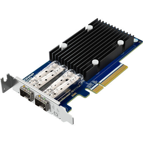QNAP QXG-10G2SF-X710 Tarjeta Adaptadora de Red 2 Puertos 10G SFP+ PCIe 3.0 x8 20 Gb/s