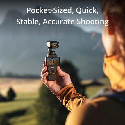 DJI Osmo Pocket 3 Creator Combo Cámara Gimbal Lente Gran Angular Kit Completo