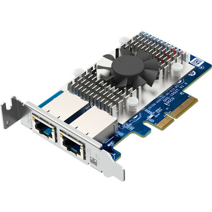 QNAP QXG-10G2T Adaptador de Red 2 Puertos 10G PCIe 3.0 20 Gb/s