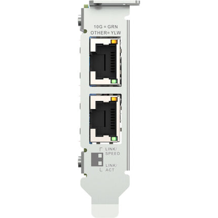 QNAP QXG-10G2T Adaptador de Red 2 Puertos 10G PCIe 3.0 20 Gb/s