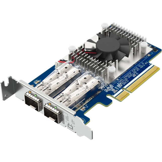 QNAP QXG-25G2SF-E810 Tarjeta Adaptadora Red 2 Puertos 25G SFP28 PCIe 4.0 x8