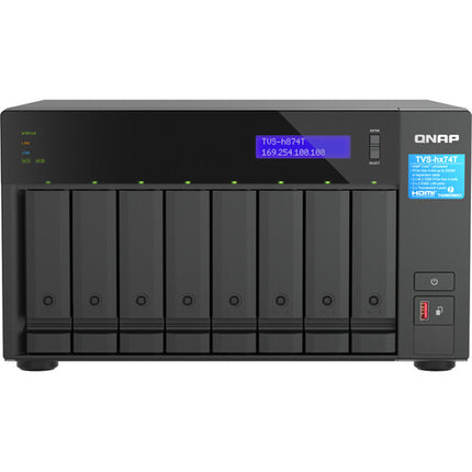 QNAP TVS-h874T NAS con 8 Bahías 64TB 7200 rpm SATA 4 x 16TB