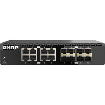 QNAP QSW-3216R-8S8T Switch de Red 16 Puertos 10G 320 Gb/s Rackmount