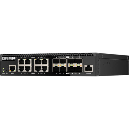 QNAP QSW-M3216R-8S8T Switch de Red Gestionado 16 Puertos 320 Gb/s 1 RU