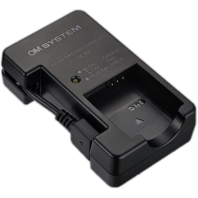 Cargador USB OM SYSTEM UC-92 para batería LI-92B tiempo carga 2.5h