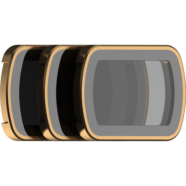 PolarPro Shutter Collection Juego de Filtros ND para DJI Osmo Pocket 3 ND8 ND32 ND128 3-Pack