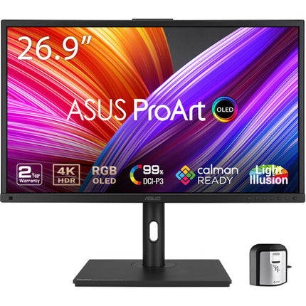 ASUS ProArt Display OLED PA27DCE-K Monitor 26.9" 4K HDR 350 nits 0.1 ms con Calibrador